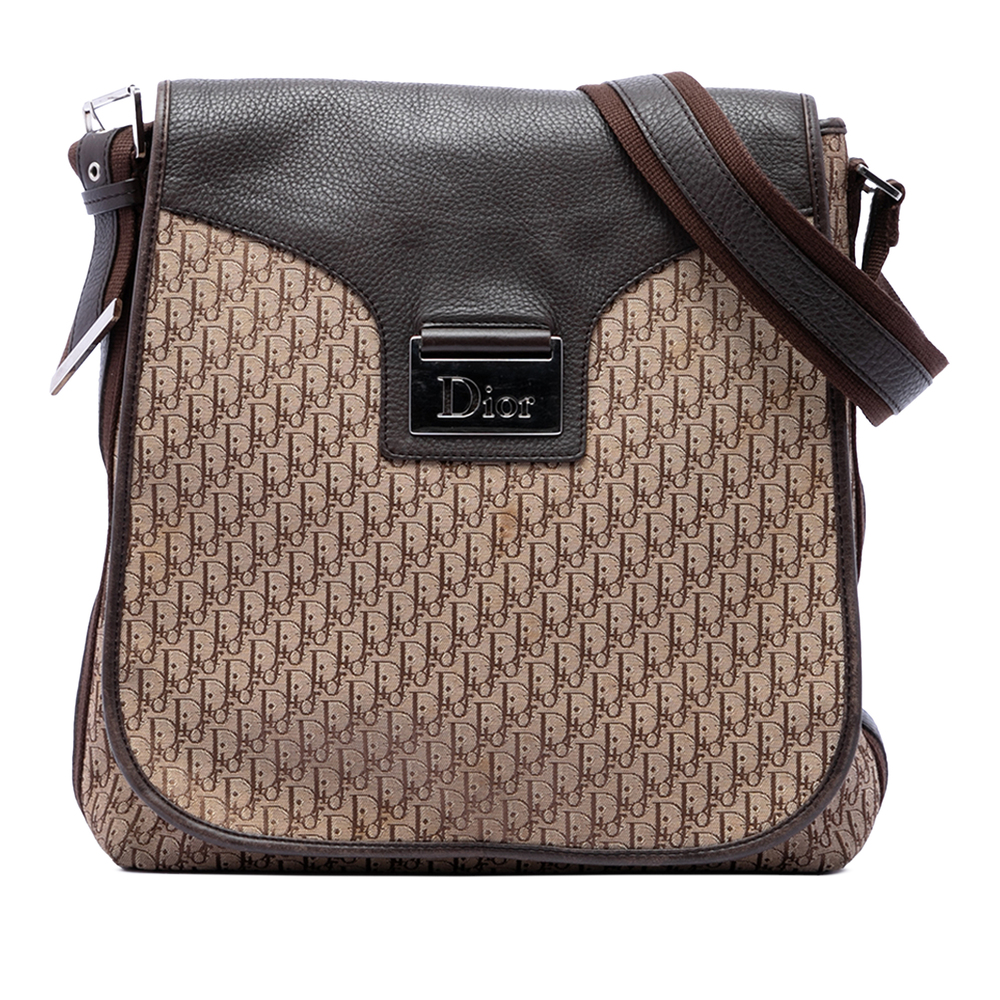 Pre-Loved Dior Diorissimo Trotter Canvas Street Chic Crossbody - Picture 1 of 6